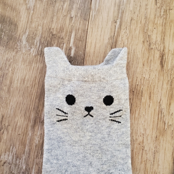 Colorful Cat Socks - Set of 3 - Picture 5 of 6